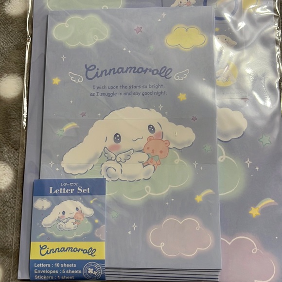 Sanrio Cinnamoroll Letter Sets - Picture 3 of 6